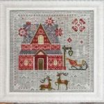 Fabulous House Series1 - Santa's House (Cottage Garden Samplings schema)