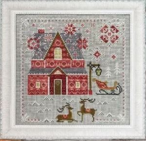 Fabulous House Series1 - Santa's House (Cottage Garden Samplings schema)