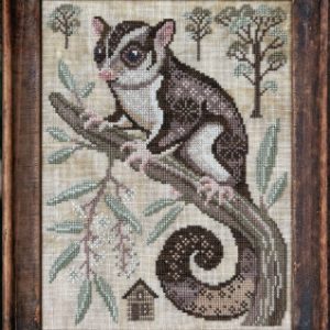 A Year In The Woods2 - The Sugar Glider (Cottage Garden Samplings schema)