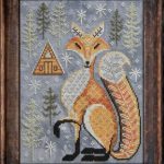 A Year In The Woods1 - The Fox (Cottage Garden Samplings schema)
