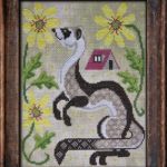 A Year In The Woods5 - The Ferret (Cottage Garden Samplings schema)