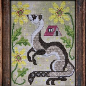 A Year In The Woods5 - The Ferret (Cottage Garden Samplings schema)