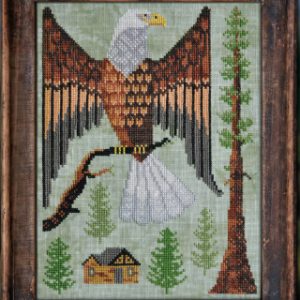 A Year In The Woods7 - The Bald Eagle (Cottage Garden Samplings schema)