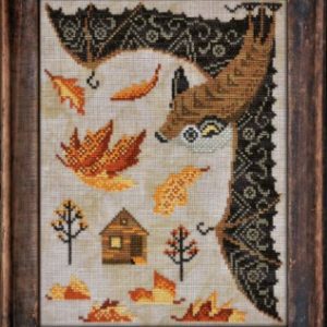 A Year In The Woods10 - The Little Brown Bat (Cottage Garden Samplings schema)