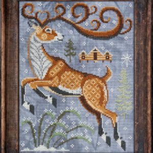 A Year In The Woods12 - The Reindeer (Cottage Garden Samplings schema)