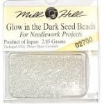 .Karoliukai Mill Hill Seed Beads Glow in the Dark 02700-02799