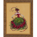 Miss Christmas Eve (Mirabilia siuvinėjimo schema MD148)