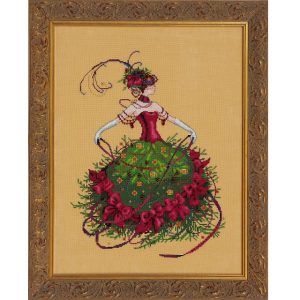 Miss Christmas Eve (Mirabilia siuvinėjimo schema MD148)