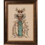 Cathedral Woods Goddess (Mirabilia siuvinėjimo schema MD164)