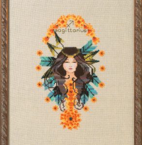 Sagittarius Zodiac Girls (Nora Corbett schema NC336)