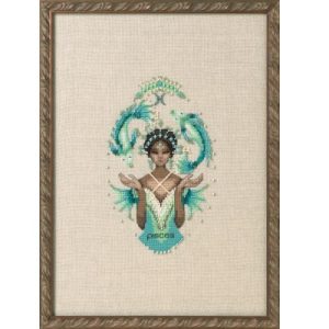 Pisces Zodiac Girls (Nora Corbett schema NC339)