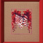 Stocking Trio - Christmas Fair Isle Red Collection (Nora Corbett siuvinėjimo schema NC366)