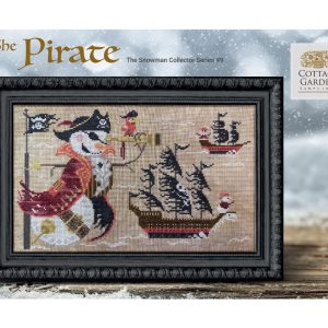 Snowman Collector 9 - The Pirate (Cottage Garden Samplings schema)
