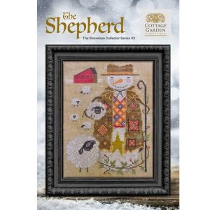 Snowman Collector 3 - The Shepherd (Cottage Garden Samplings schema)